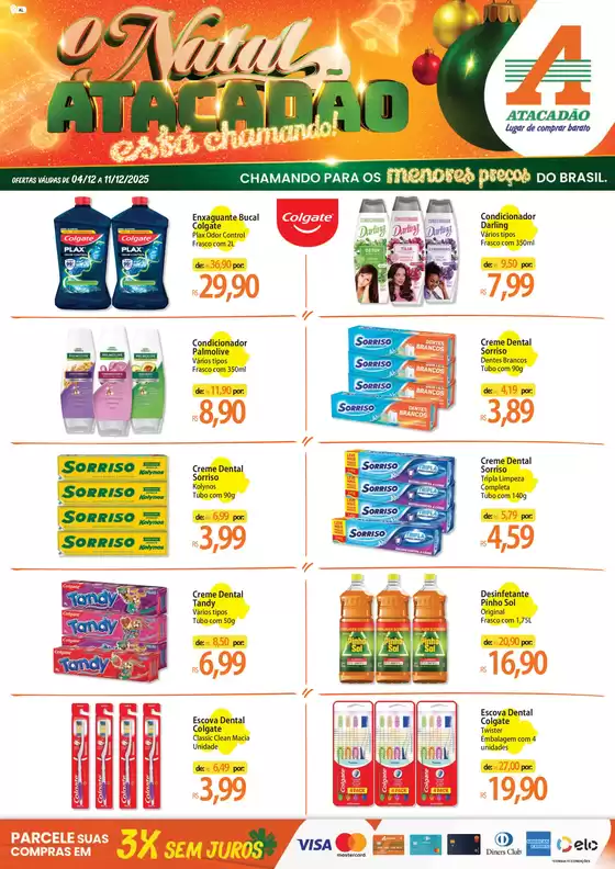 Catálogo Atacadão em Brejo Alegre | Atacadão - Higiene e Limpeza | 2025-12-04T00:00:00.000Z - 2025-12-11T00:00:00.000Z