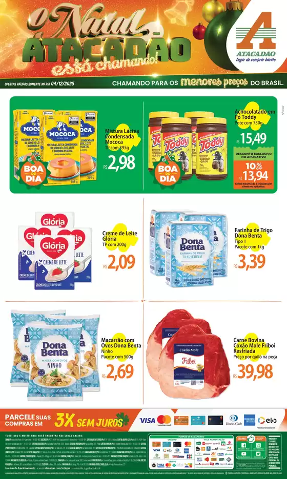 Catálogo Atacadão em Paulínia | Atacadão - Boa do Dia | 2025-12-04T00:00:00.000Z - 2025-12-04T00:00:00.000Z