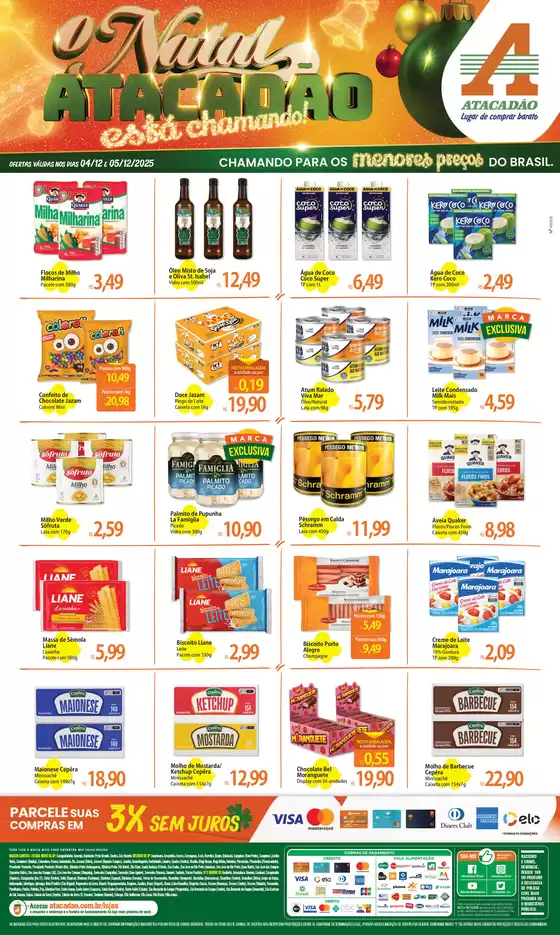 Catálogo Atacadão em Guarulhos | Ofertas especiais atraentes para todos | 2025-12-04T00:00:00.000Z - 2025-12-05T00:00:00.000Z