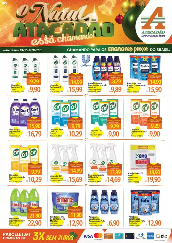 Catálogo Atacadão em Paulínia | Atacadão - Limpeza | 2025-12-04T00:00:00.000Z - 2025-12-14T00:00:00.000Z