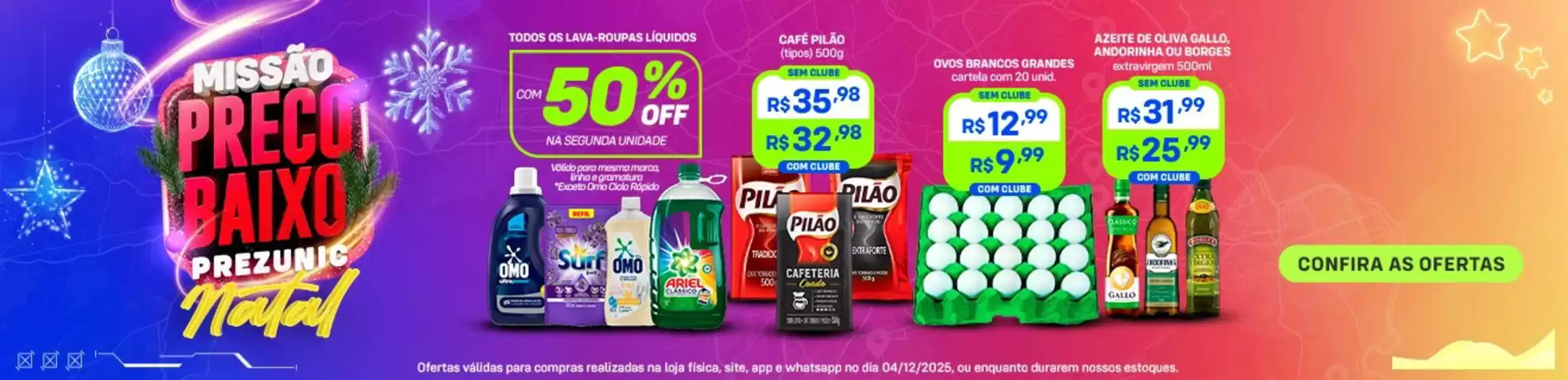 Catálogo Prezunic em Serra | Preço Baixo Natal | 2025-12-04T00:00:00.000Z - 2025-12-07T00:00:00.000Z