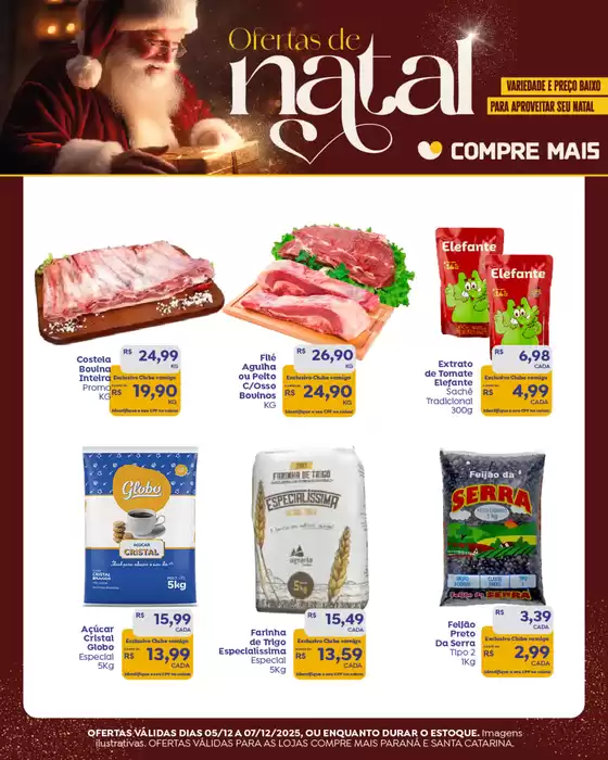 Catálogo Compre Mais | OFERTAS DE NATAL  | 2025-12-05T00:00:00.000Z - 2025-12-07T00:00:00.000Z
