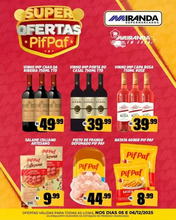 Catálogo Miranda Supermercados em Cotia | Super Ofertas PifPaf | 2025-12-05T00:00:00.000Z - 2025-12-06T00:00:00.000Z