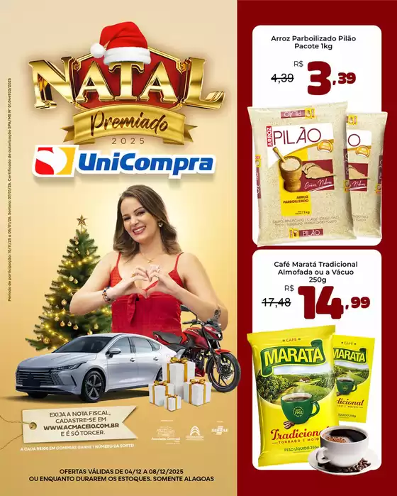 Catálogo Unicompra em Santo André | Natal Premiado | 2025-12-05T00:00:00.000Z - 2025-12-08T00:00:00.000Z