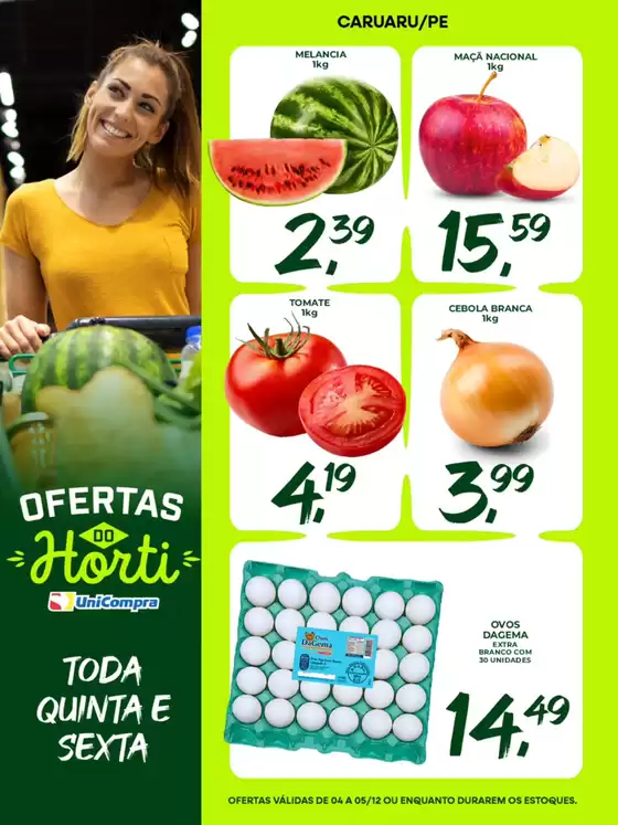 Catálogo Unicompra em Santo André | Ofertas Do Horti Fruti | 2025-12-05T00:00:00.000Z - 2025-12-05T00:00:00.000Z