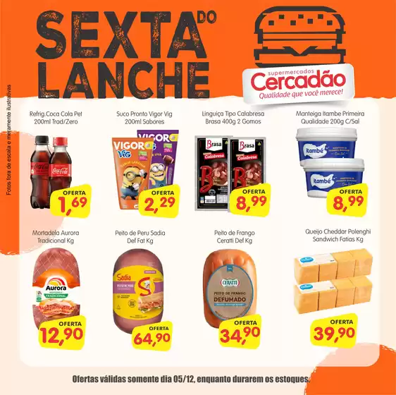 Catálogo Cercadão em Santo André | Sexta Do Lanche | 2025-12-05T00:00:00.000Z - 2025-12-05T00:00:00.000Z