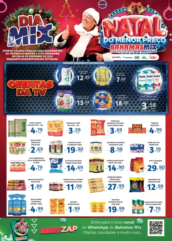 Catálogo Bahamas Mix em Congonhas | Ofertas exclusivas | 2025-12-05T00:00:00.000Z - 2025-12-05T00:00:00.000Z