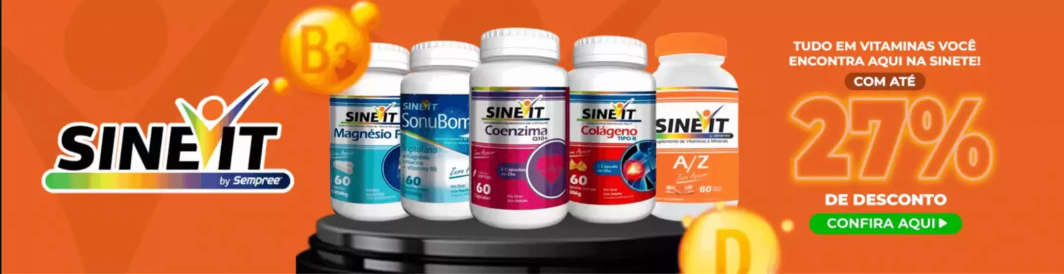 Catálogo Drogaria Sinete em Santos Dumont | Drogaria Sinete 27% off! | 2025-12-05T00:00:00.000Z - 2025-12-26T00:00:00.000Z