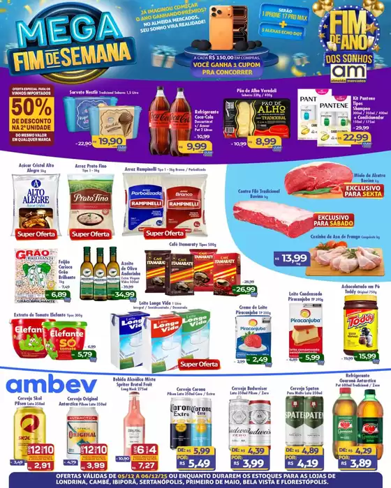 Catálogo Almeida Mercados em Santo André | Mega Fim de Semana | 2025-12-05T00:00:00.000Z - 2025-12-06T00:00:00.000Z