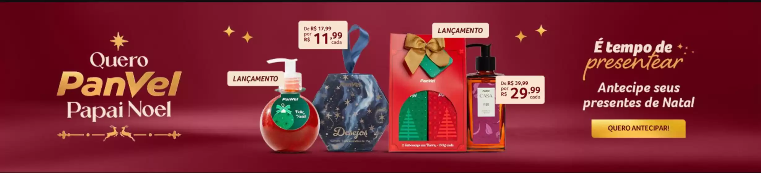 Catálogo Panvel Farmácias em Santos Dumont | Quero Panvel papai noel ! | 2025-12-05T00:00:00.000Z - 2025-12-19T00:00:00.000Z