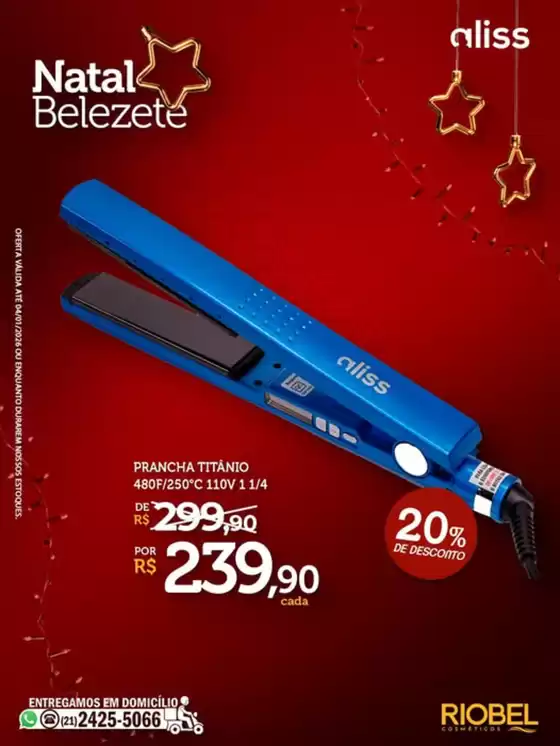 Catálogo Rio Bel Cosméticos | Natal belezete ! | 2025-12-05T00:00:00.000Z - 2026-01-04T00:00:00.000Z