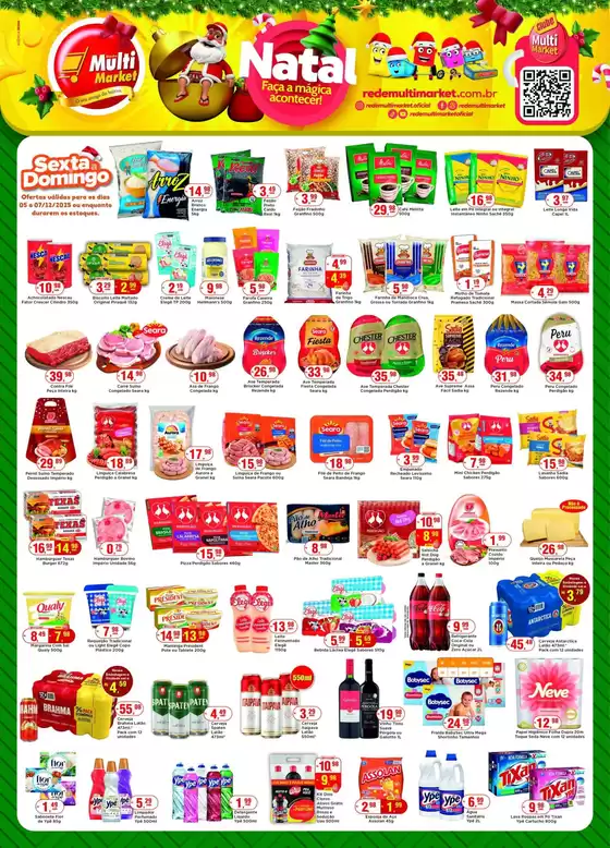 Catálogo Rede Multi Market em Santo Anastácio | Encarte Rede Multi Market | 2025-12-05T00:00:00.000Z - 2025-12-07T00:00:00.000Z