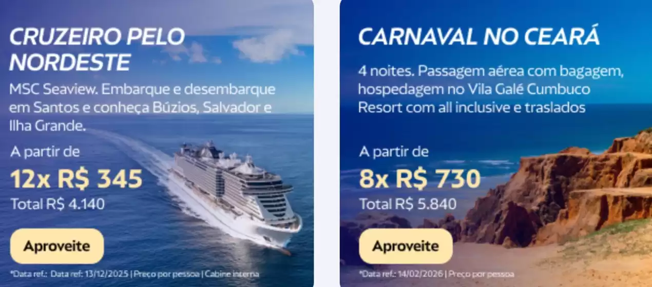Catálogo Agaxtur Viagens em Campinas | Black friday Agaxtur ! | 2025-12-05T00:00:00.000Z - 2025-12-13T00:00:00.000Z