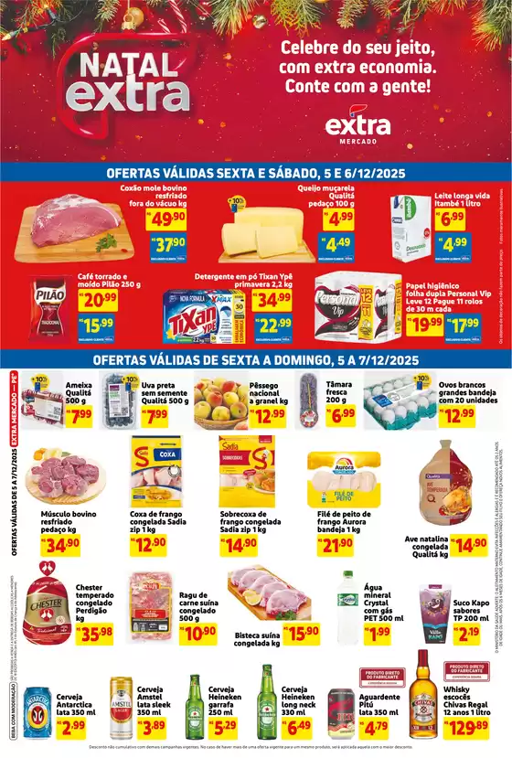 Catálogo Extra em Santo Anastácio | Ofertas exclusivas para nossos clientes | 2025-12-05T00:00:00.000Z - 2025-12-07T00:00:00.000Z