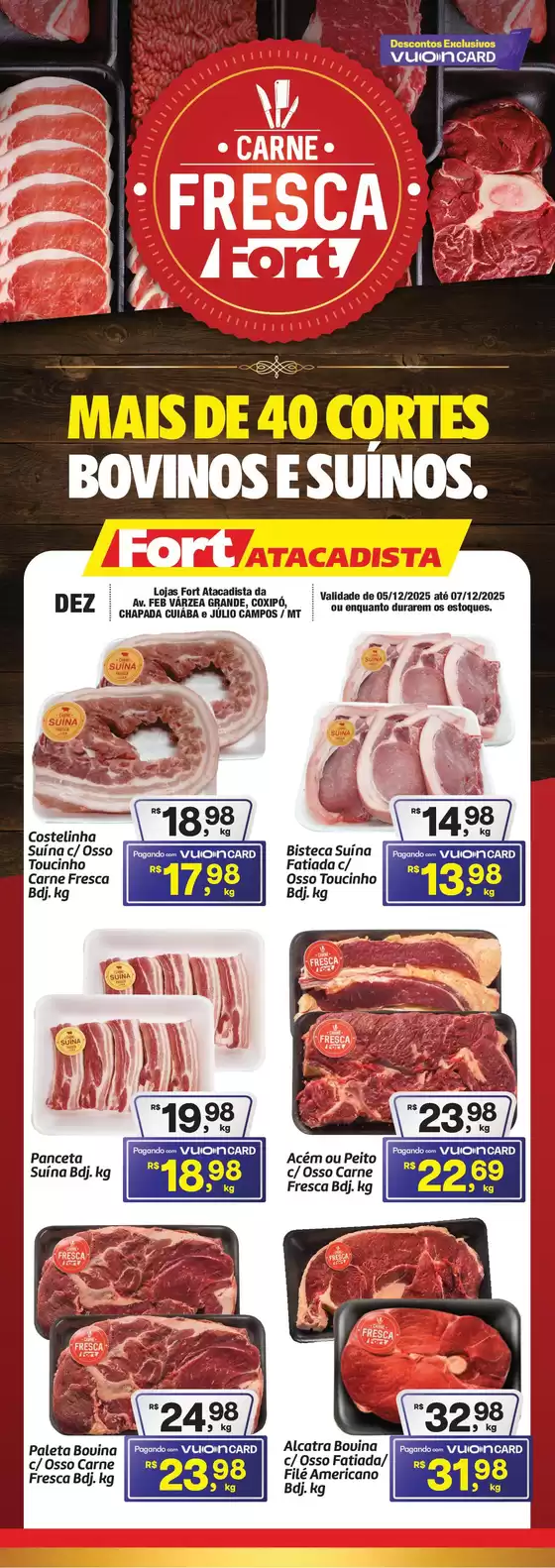 Catálogo Fort Atacadista em Santo Anastácio | MT | 2025-12-05T00:00:00.000Z - 2025-12-07T00:00:00.000Z