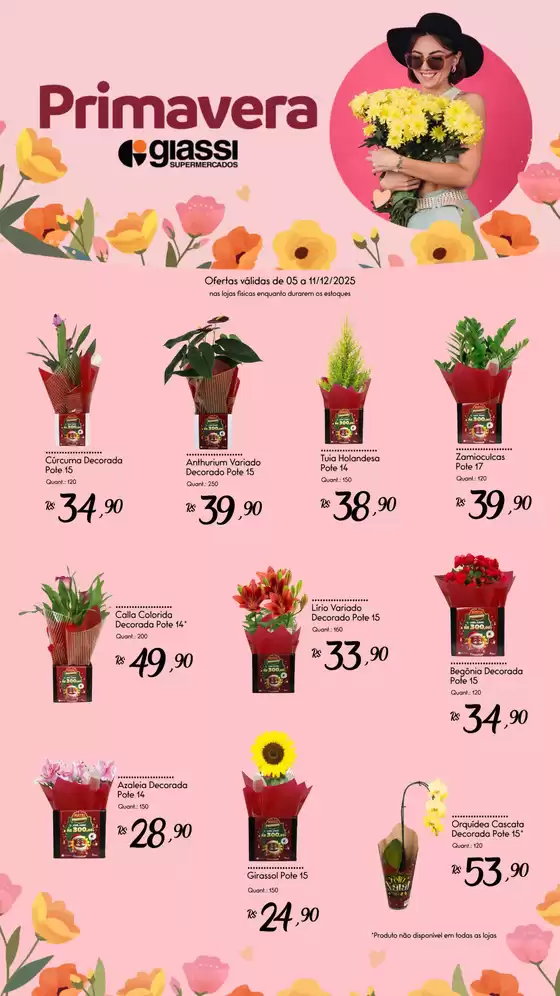 Catálogo Giassi Supermercados | Primavera Giassi | 2025-12-05T00:00:00.000Z - 2025-12-11T00:00:00.000Z
