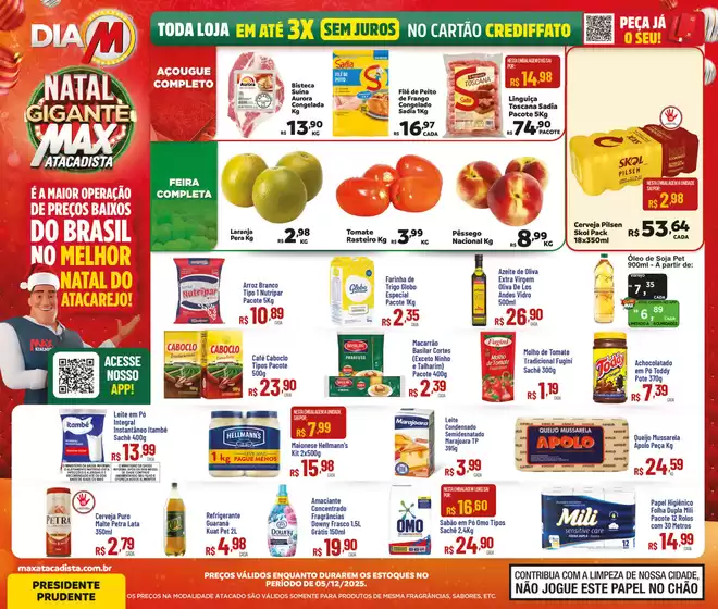 Catálogo Max Atacadista em Caiuá | Grandes descontos em produtos selecionados | 2025-12-05T00:00:00.000Z - 2025-12-05T00:00:00.000Z
