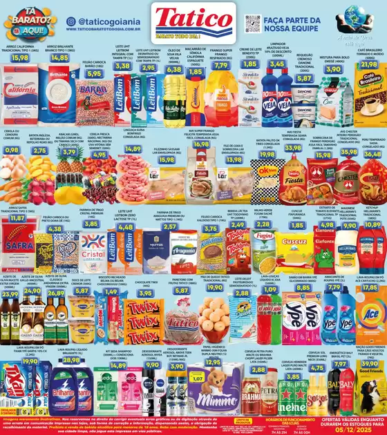Catálogo Tatico em São Paulo | Encarte Tatico | 2025-12-05T00:00:00.000Z - 2025-12-05T00:00:00.000Z