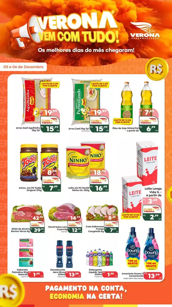 Catálogo Verona Supermercados em São Paulo | Encarte Verona Supermercados | 2025-12-05T00:00:00.000Z - 2025-12-06T00:00:00.000Z