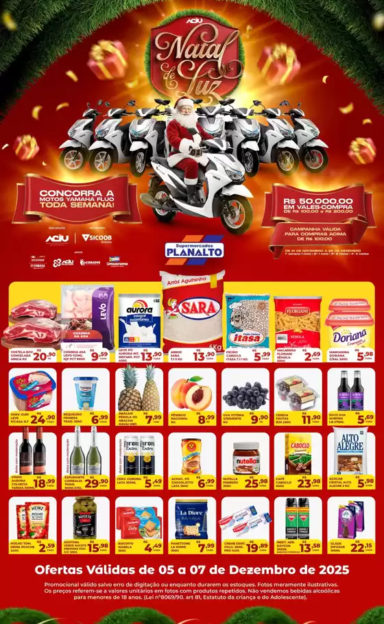 Catálogo Supermercados Planalto em São Paulo | Encarte Supermercados Planalto | 2025-12-05T00:00:00.000Z - 2025-12-07T00:00:00.000Z