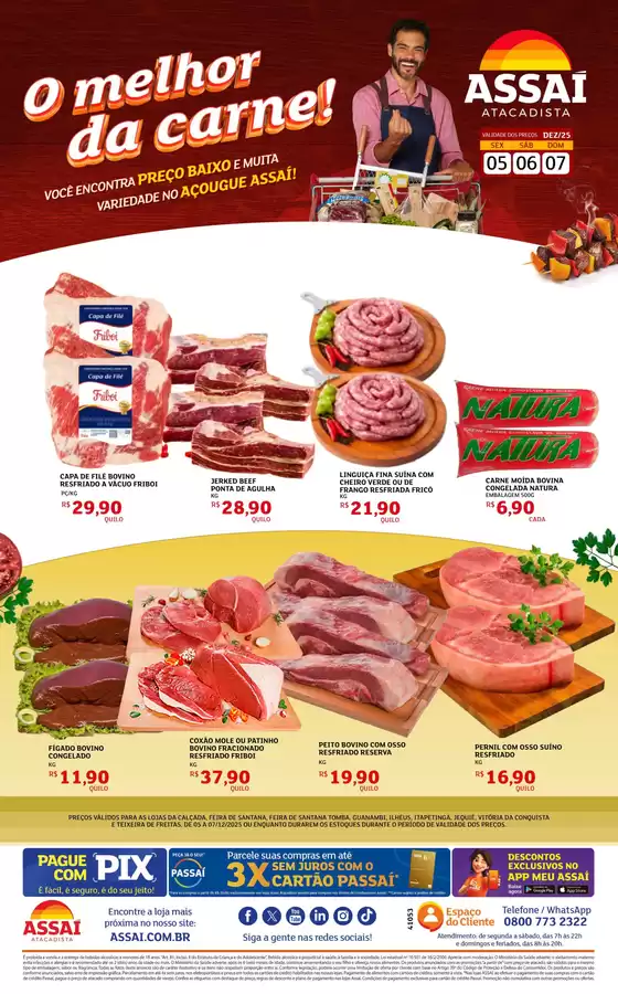 Catálogo Assaí Atacadista em Guanambi | Ótima oferta para caçadores de pechinchas | 2025-12-05T00:00:00.000Z - 2025-12-07T00:00:00.000Z