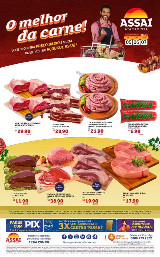 Catálogo Assaí Atacadista em Paulo Afonso | Descontos e promoções | 2025-12-05T00:00:00.000Z - 2025-12-07T00:00:00.000Z