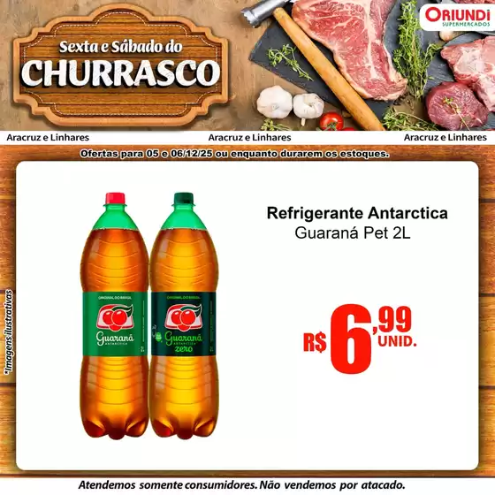 Catálogo Oriundi em Cacoal | Sexta e sabado do churrasco | 2025-12-05T00:00:00.000Z - 2025-12-06T00:00:00.000Z