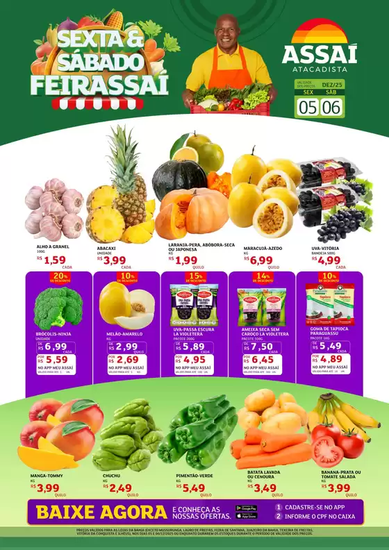 Catálogo Assaí Atacadista em Paulo Afonso | Ofertas exclusivas para nossos clientes | 2025-12-05T00:00:00.000Z - 2025-12-06T00:00:00.000Z