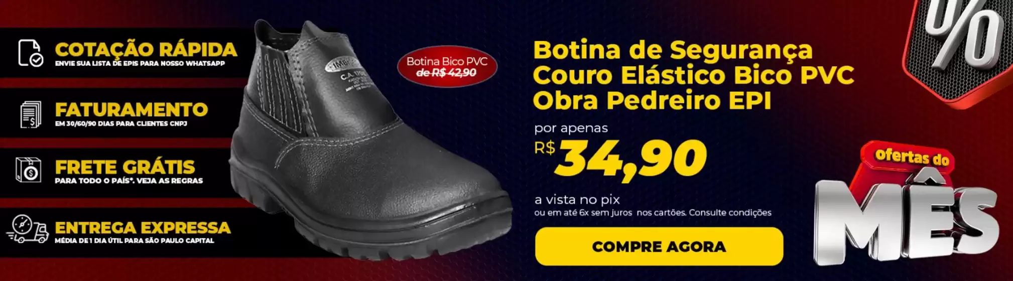 Catálogo Calçados para Trabalhar em Porto Alegre | Ofertas Calçados para Trabalhar | 2025-12-09T00:00:00.000Z - 2026-01-09T00:00:00.000Z