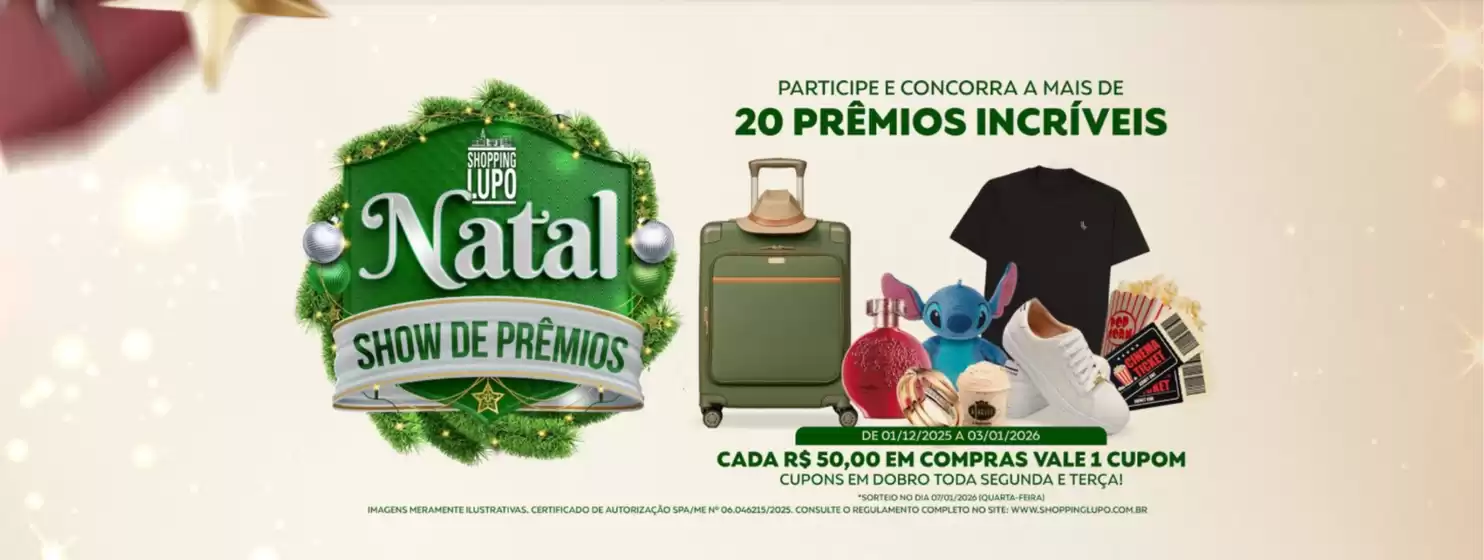 Catálogo Lupo em Porto Alegre | Natal Lupo | 2025-12-09T00:00:00.000Z - 2026-01-03T00:00:00.000Z