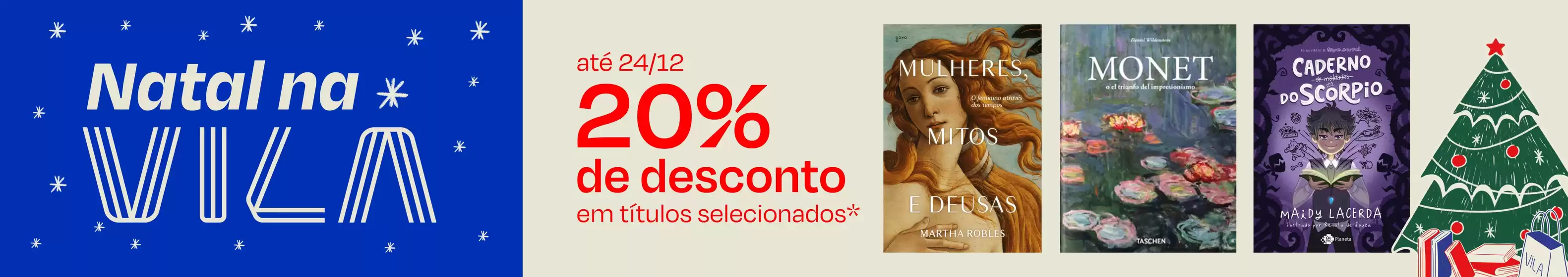Catálogo Livraria da Vila em São Paulo | Natal Na Vila | 2025-12-09T00:00:00.000Z - 2025-12-24T00:00:00.000Z