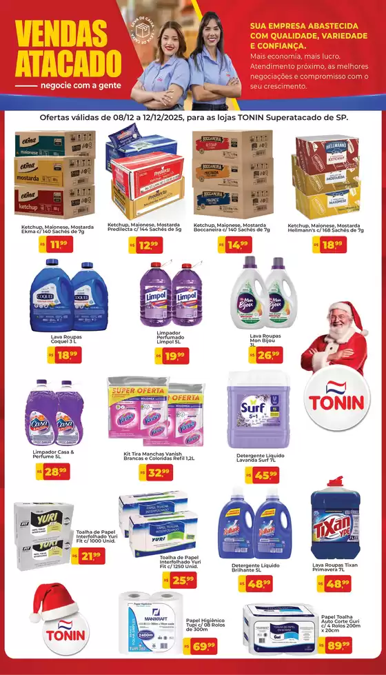 Catálogo Tonin Superatacado em Camaçari | Vendas Atacado Jornal Institucional | 2025-12-09T00:00:00.000Z - 2025-12-12T00:00:00.000Z