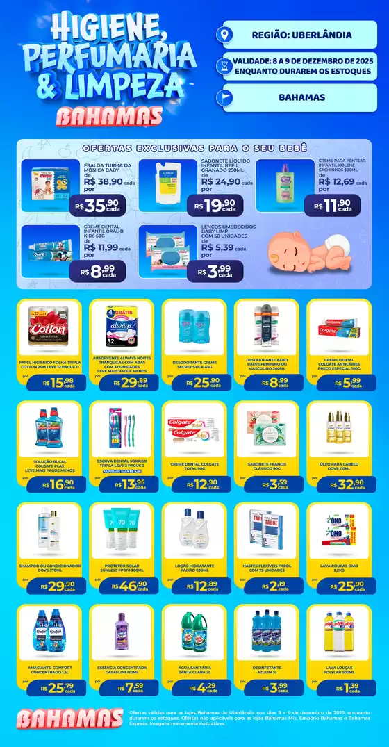 Catálogo Bahamas Supermercados em Camaçari | Higiene e Limpeza | 2025-12-09T00:00:00.000Z - 2025-12-09T00:00:00.000Z