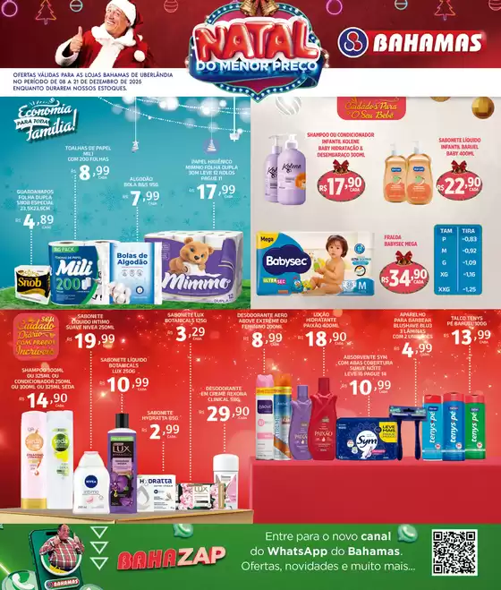 Catálogo Bahamas Supermercados em Camaçari | Especial Higiene e Limpeza | 2025-12-09T00:00:00.000Z - 2025-12-21T00:00:00.000Z