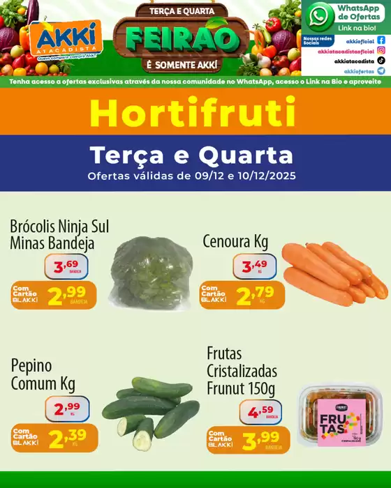 Catálogo Akki Atacadista em Belo Horizonte | Nossas melhores ofertas para você | 2025-12-09T00:00:00.000Z - 2025-12-10T00:00:00.000Z