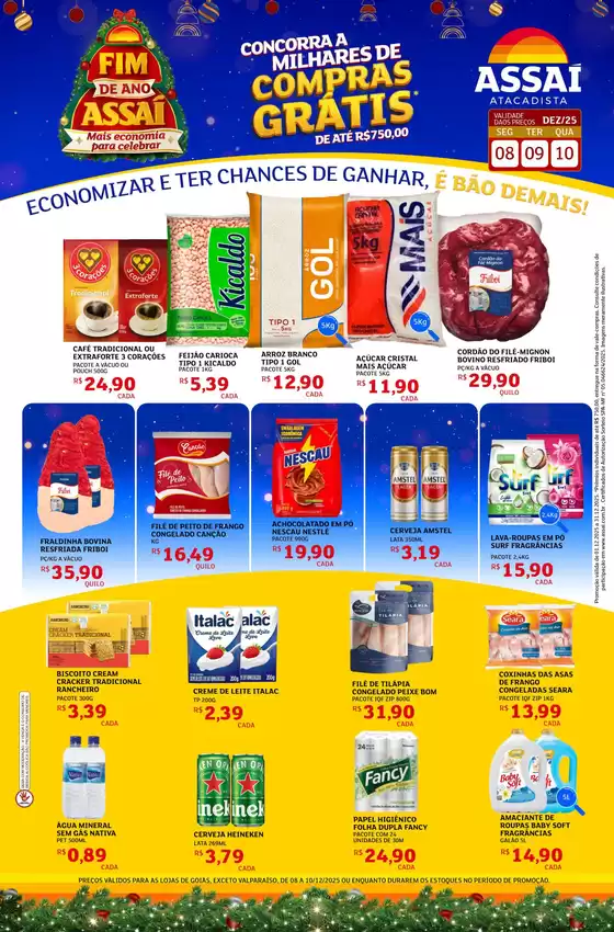 Catálogo Assaí Atacadista em Itaguaí | Ótima oferta para caçadores de pechinchas | 2025-12-09T00:00:00.000Z - 2025-12-10T00:00:00.000Z