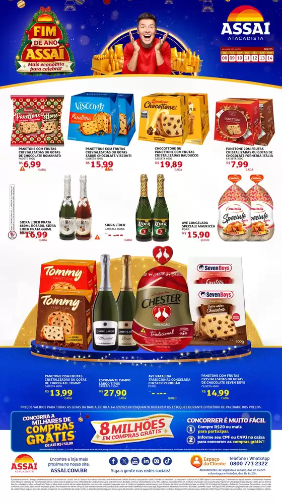 Catálogo Assaí Atacadista em Salvador | Ofertas para caçadores de pechinchas | 2025-12-09T00:00:00.000Z - 2025-12-14T00:00:00.000Z