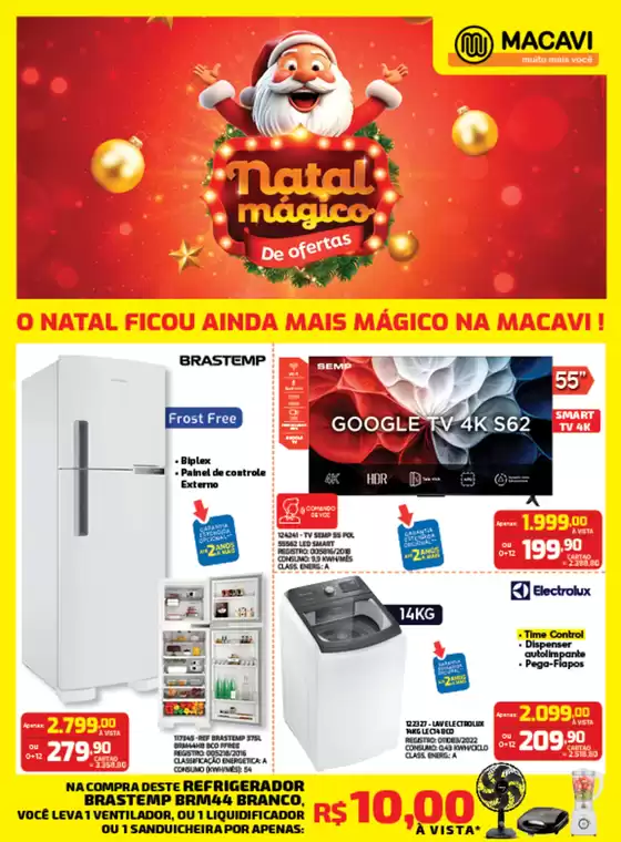 Catálogo Macavi em Belém | Macavi Natal magico , de ofertas! | 2025-12-09T00:00:00.000Z - 2025-12-15T00:00:00.000Z
