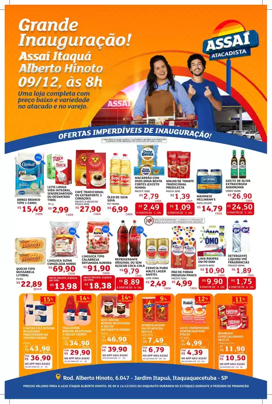 Catálogo Assaí Atacadista em Salvador | Melhores ofertas para todos os clientes | 2025-12-09T00:00:00.000Z - 2025-12-14T00:00:00.000Z