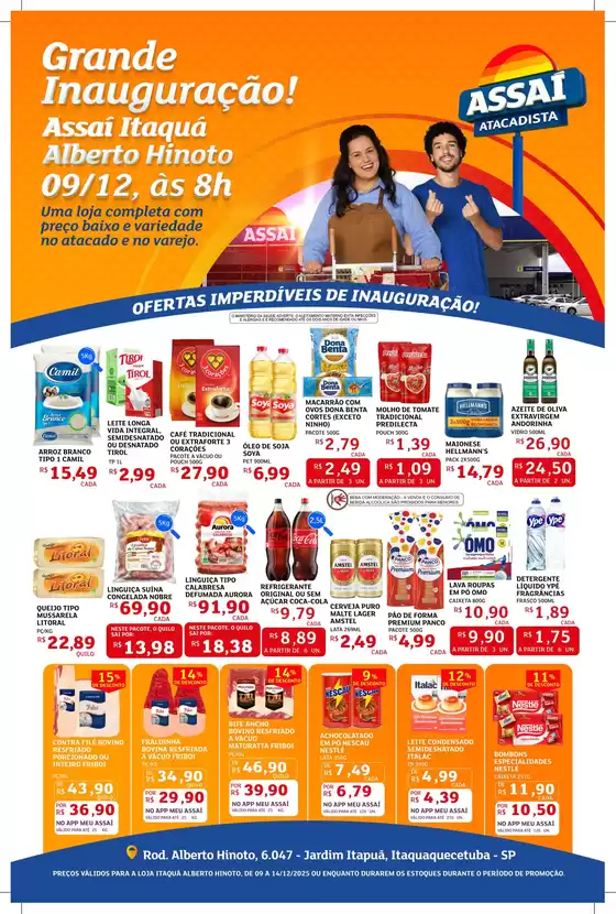 Catálogo Assaí Atacadista em Itaguaí | PREÇOS VÁLIDOS DE 09 A 14/12/25 | 2025-12-09T00:00:00.000Z - 2025-12-14T00:00:00.000Z