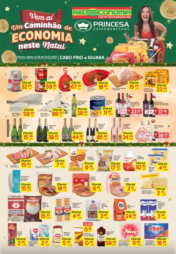Catálogo Princesa Supermercados em Contagem | Economia Neste Natal G1 - 08 a 10/12 | 2025-12-08T00:00:00.000Z - 2025-12-11T00:00:00.000Z