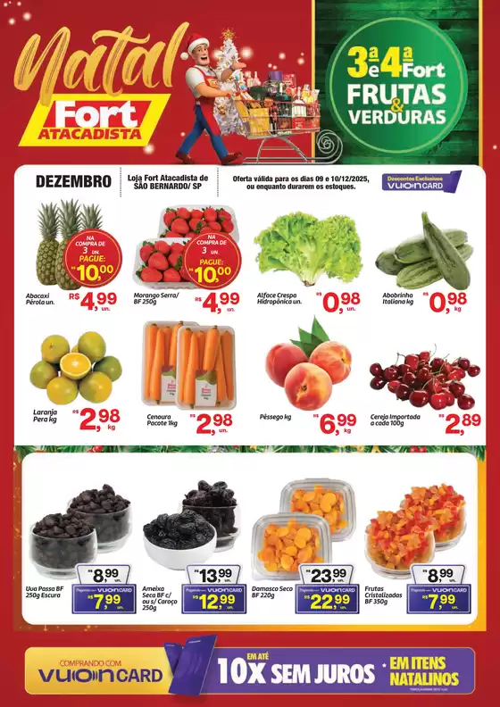 Catálogo Fort Atacadista em São Gonçalo | SP Fort FLV 3ª e 4ª Verde 09 e 10 DEZ 25 Sao Bernardo | 2025-12-09T00:00:00.000Z - 2025-12-10T00:00:00.000Z