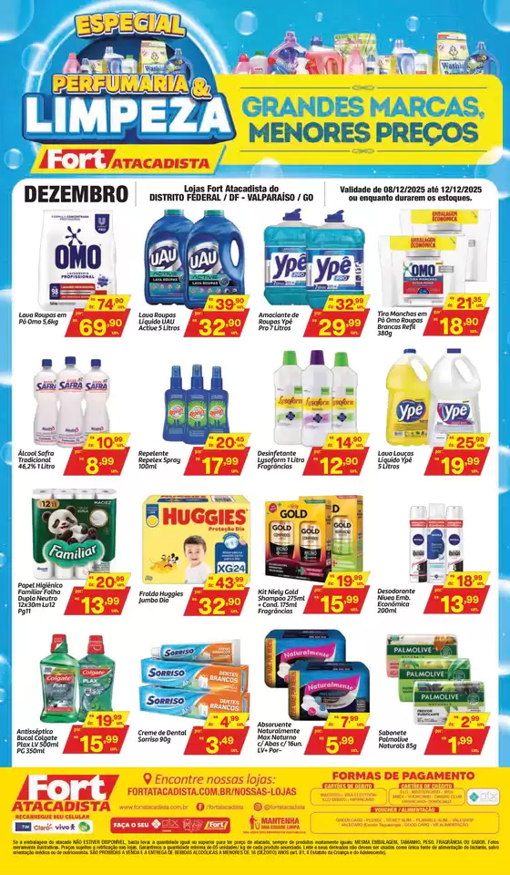 Catálogo Fort Atacadista em Sinop | DF Fort Perfumaria Limpeza 08 a 12 DEZ 25 | 2025-12-08T00:00:00.000Z - 2025-12-12T00:00:00.000Z