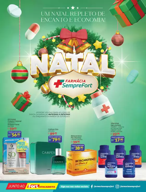 Catálogo Farmácia SempreFort em Petrolina | Fort Atacadista - Santa Catarina | 2025-12-08T00:00:00.000Z - 2025-12-29T00:00:00.000Z