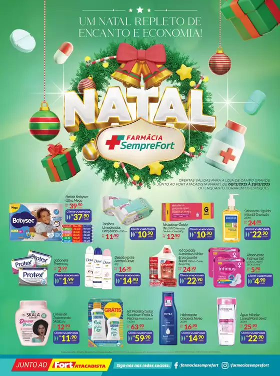 Catálogo Farmácia SempreFort em Petrolina | Fort Atacadista - Parati - MS | 2025-12-08T00:00:00.000Z - 2025-12-29T00:00:00.000Z