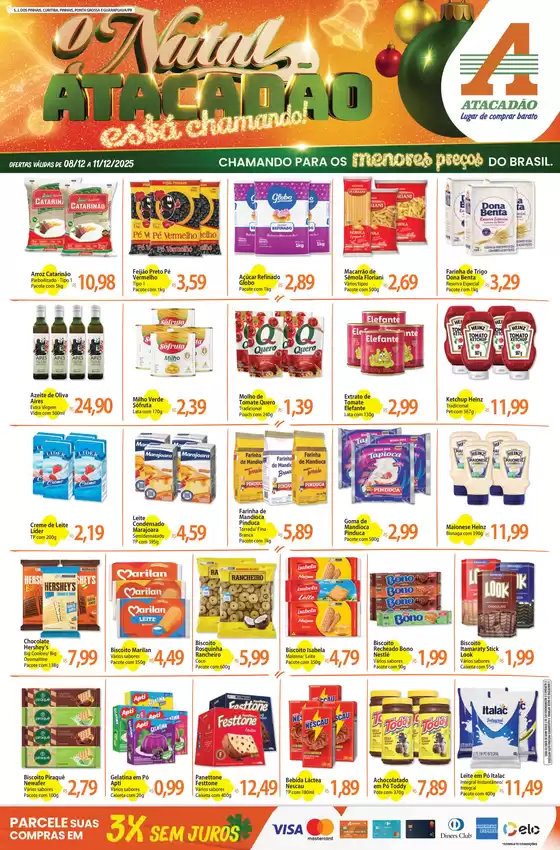 Catálogo Atacadão em Rio do Sul | Nossas melhores pechinchas | 2025-12-09T00:00:00.000Z - 2025-12-11T00:00:00.000Z