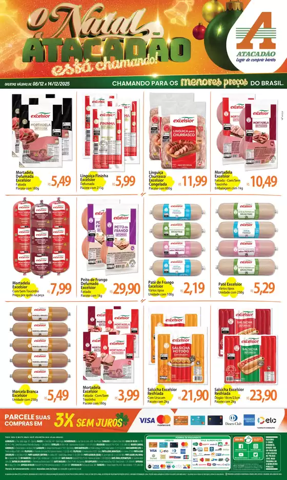 Catálogo Atacadão em Rio do Sul | Atacadão - Frios e Congelados | 2025-12-09T00:00:00.000Z - 2025-12-14T00:00:00.000Z