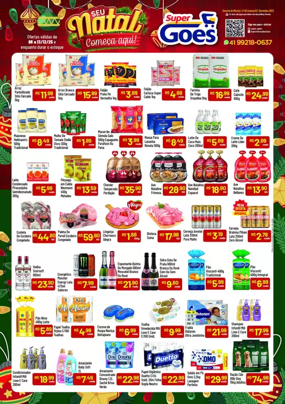 Catálogo Supermercados Goes em Recife | Seu Natal  | 2025-12-09T00:00:00.000Z - 2025-12-13T00:00:00.000Z