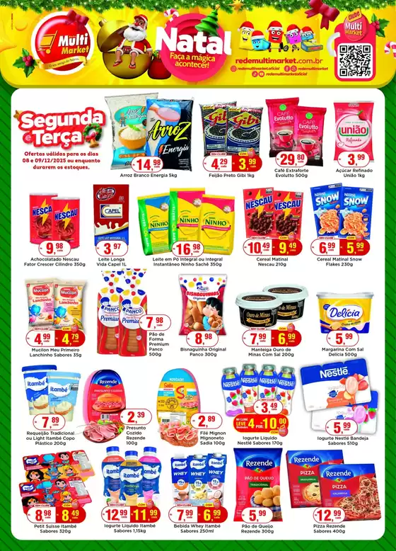 Catálogo Rede Multi Market em Recife | Segunda E Terça Natal | 2025-12-09T00:00:00.000Z - 2025-12-09T00:00:00.000Z