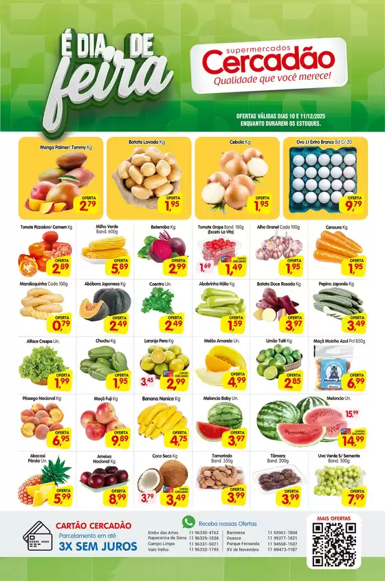 Catálogo Cercadão em Bicas | E Dia De Feira | 2025-12-10T00:00:00.000Z - 2025-12-11T00:00:00.000Z